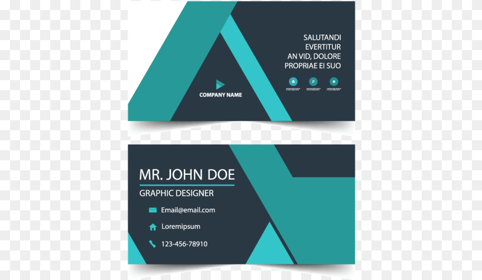 Business Card Template, Paper, Text, Business Card Free Png Download