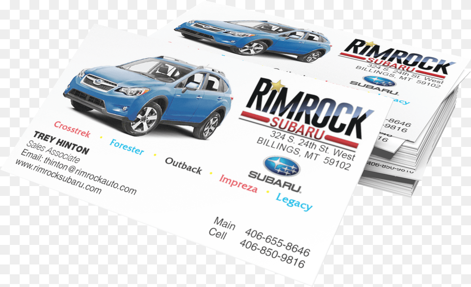 Business Cards Billings Mt Econo Print Subcompact Car, Advertisement, Poster, Transportation, Vehicle Free Png Download