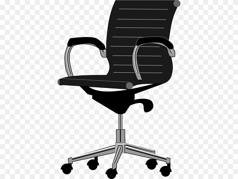 Business Chair Comfort Office Sit Office Chair Clipart, Furniture, Armchair, Appliance, Ceiling Fan Free Png