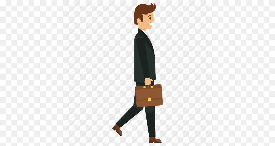 Business Character Businessman Character Businessman Profile, Bag, Briefcase, Adult, Male Free Png Download