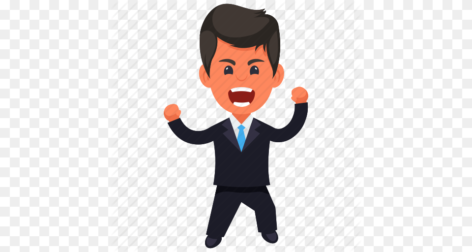 Business Character Joyful Happy Businessman Successful Business, Baby, Person, Formal Wear, Face Png Image