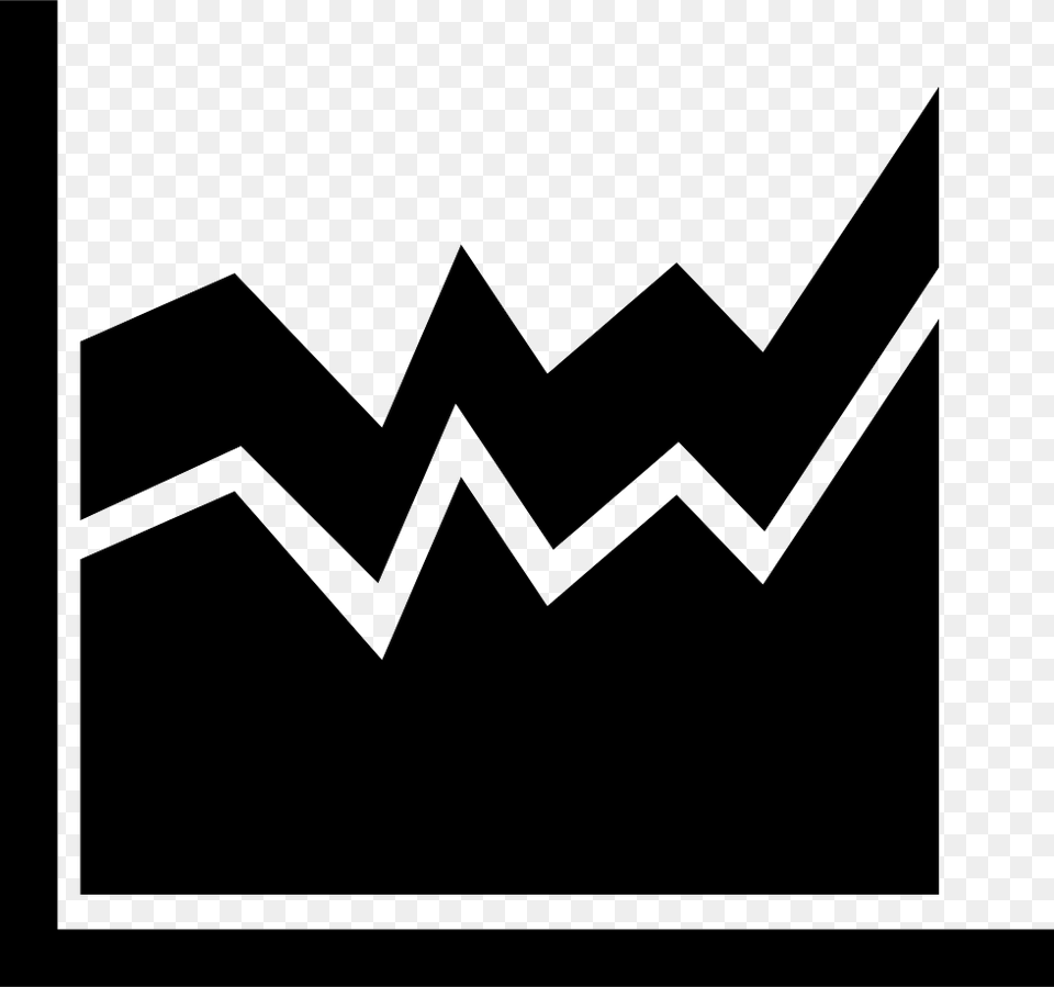 Business Chart Area In Zig Zag Chart, Logo, Dynamite, Weapon Free Png