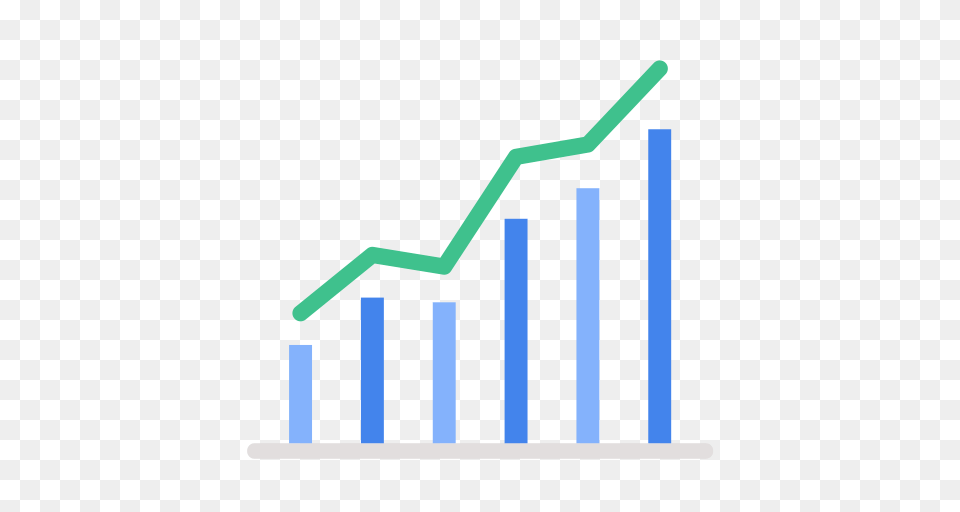 Business Chart Graph Marketing Report Sales Statistics Icon, Handrail Png