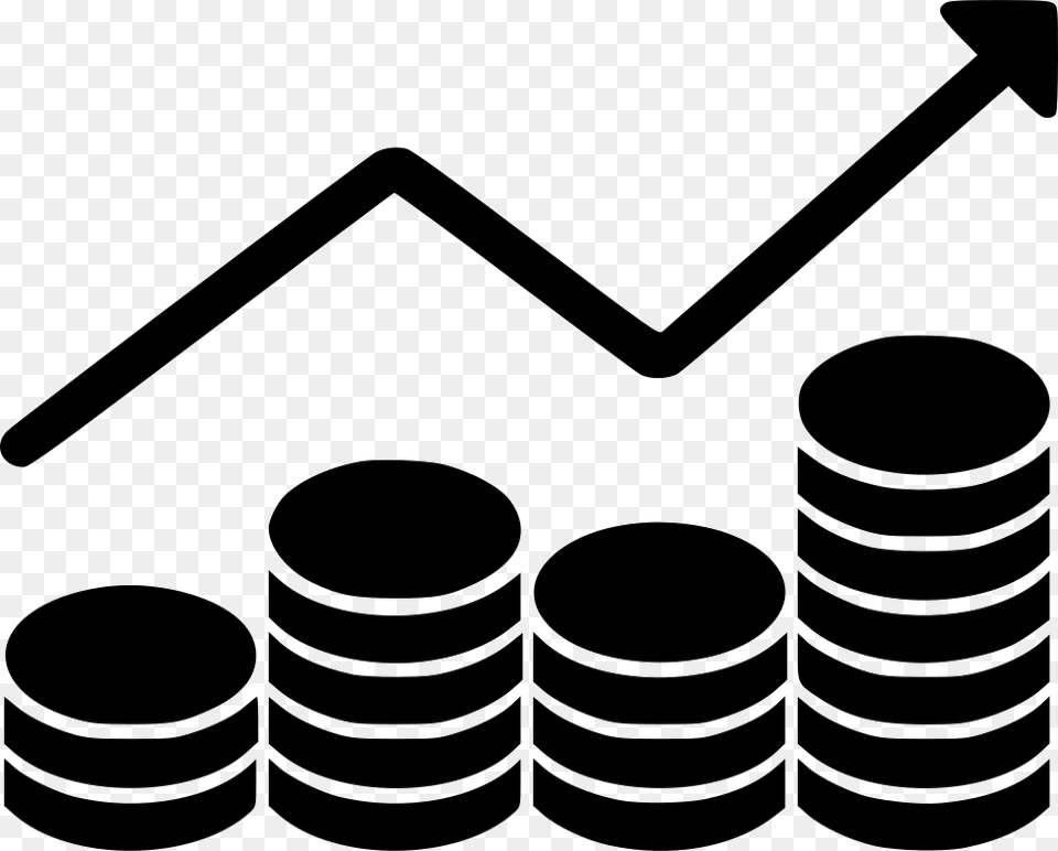 Business Chart Stock Market Report Graph Diagram Growth Stock Market Graph Icon, Smoke Pipe Png Image