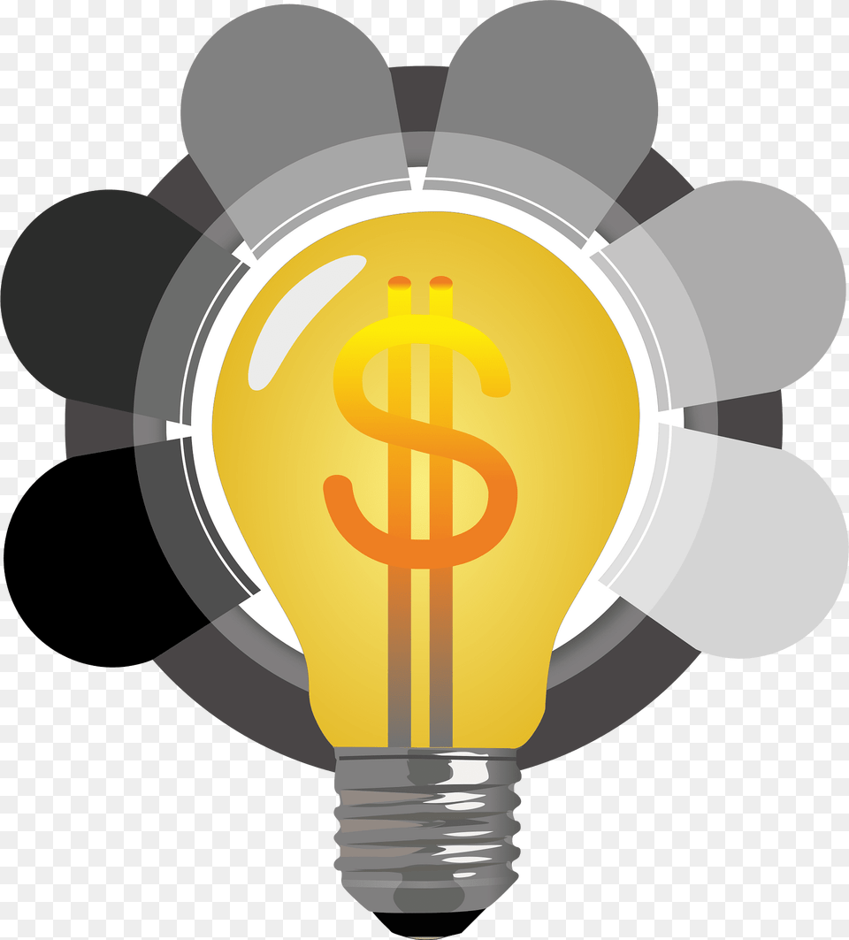 Business Clipart, Light, Lightbulb Png