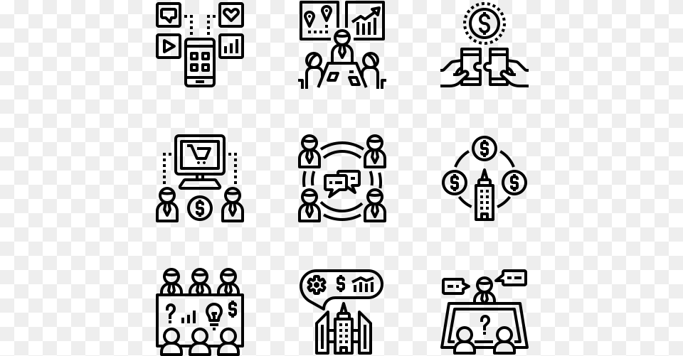 Business Collaboration Icon Engineer Vector, Gray Png