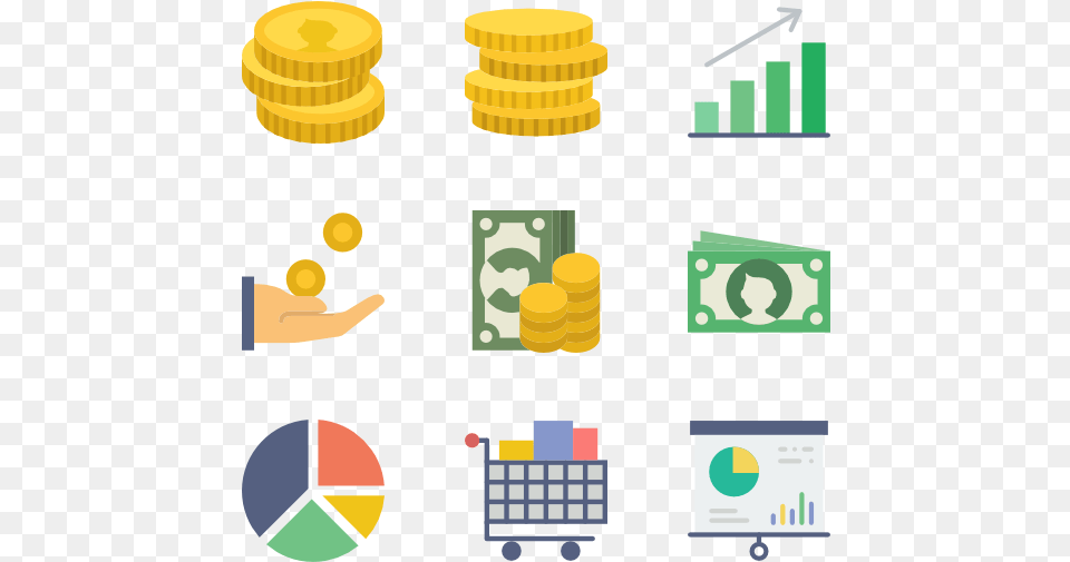 Business Collection Collection Flat Icon Png Image