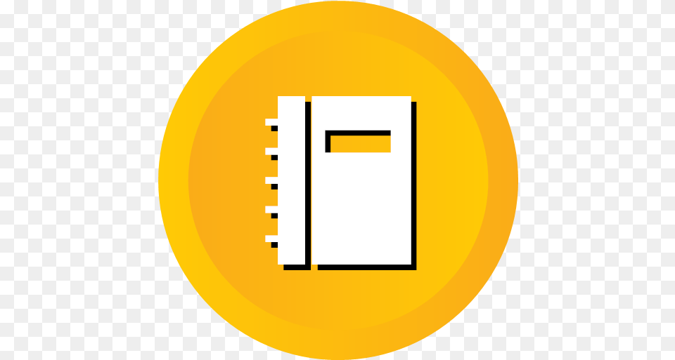 Business Contacts Library Notebook Phone Icon Ios Web User, Disk, Text Free Transparent Png