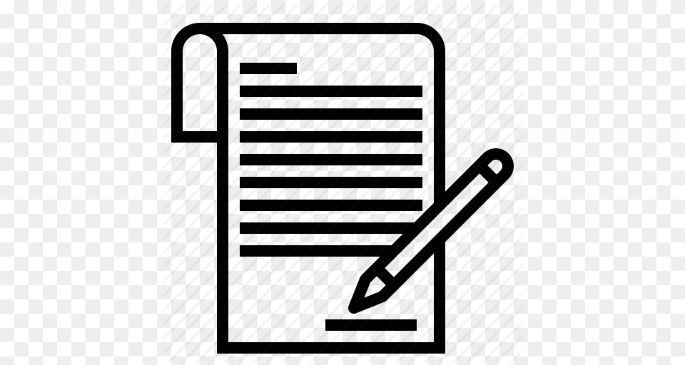 Business Contract Document Paper Pen Pencil Writing Icon, Architecture, Building, Page, Text Free Transparent Png