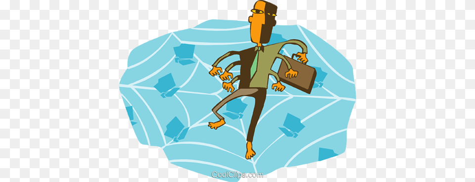 Business Diversity Royalty Vector Clip Art Illustration, Ice, Bag, Outdoors, Person Free Png Download