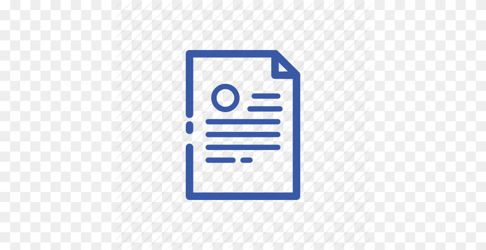 Business Document Draft Finance List Note Paper Icon, Text Free Transparent Png
