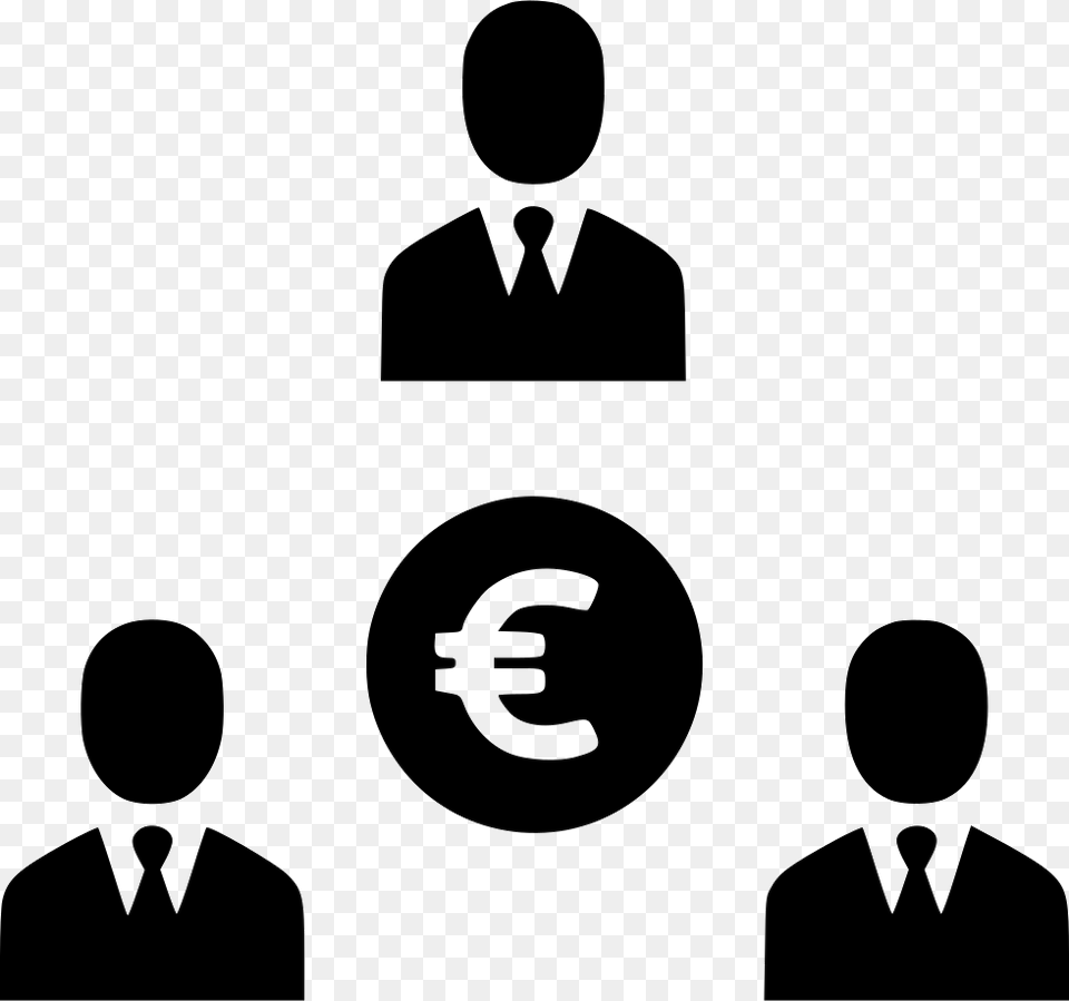Business Earnings Profit Income People Icon, Person, Stencil, Crowd, Adult Free Png Download