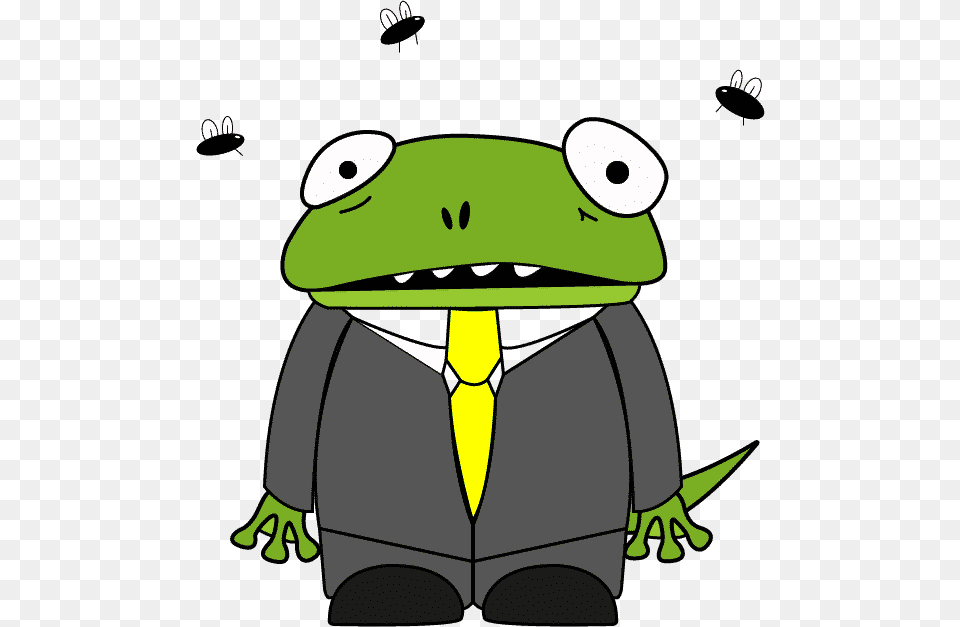 Business Frog Cartoon, Amphibian, Animal, Wildlife, Green Png Image