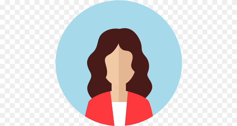 Business Girl User Woman Profile Avatar People Icon Female Profile Picture Icon, Body Part, Face, Portrait, Head Free Png