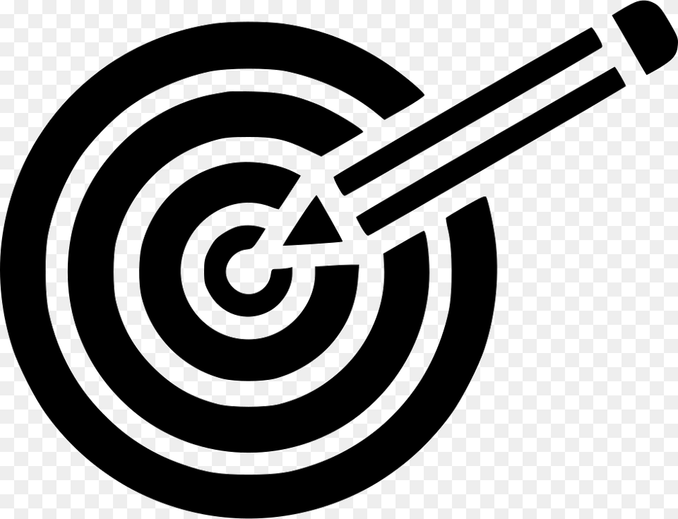 Business Goal Target Business Vision Auditory Goal And Vision Icon, Ammunition, Grenade, Weapon, Spiral Free Png Download