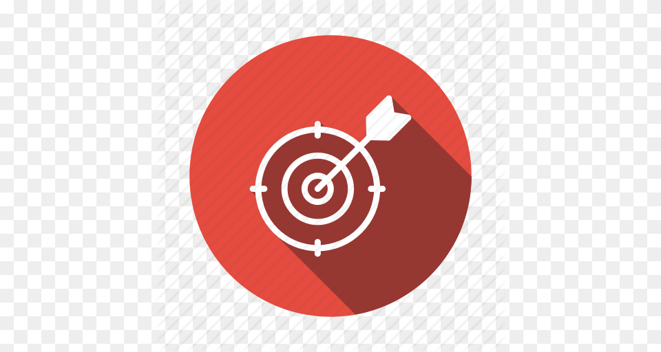 Business Goals Mission Office Seo Target Targetting Icon, Gun, Shooting, Weapon, Disk Free Png Download