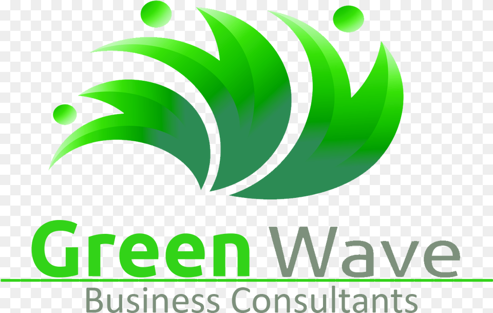 Business Green Wave, Logo, Astronomy, Moon, Nature Free Transparent Png
