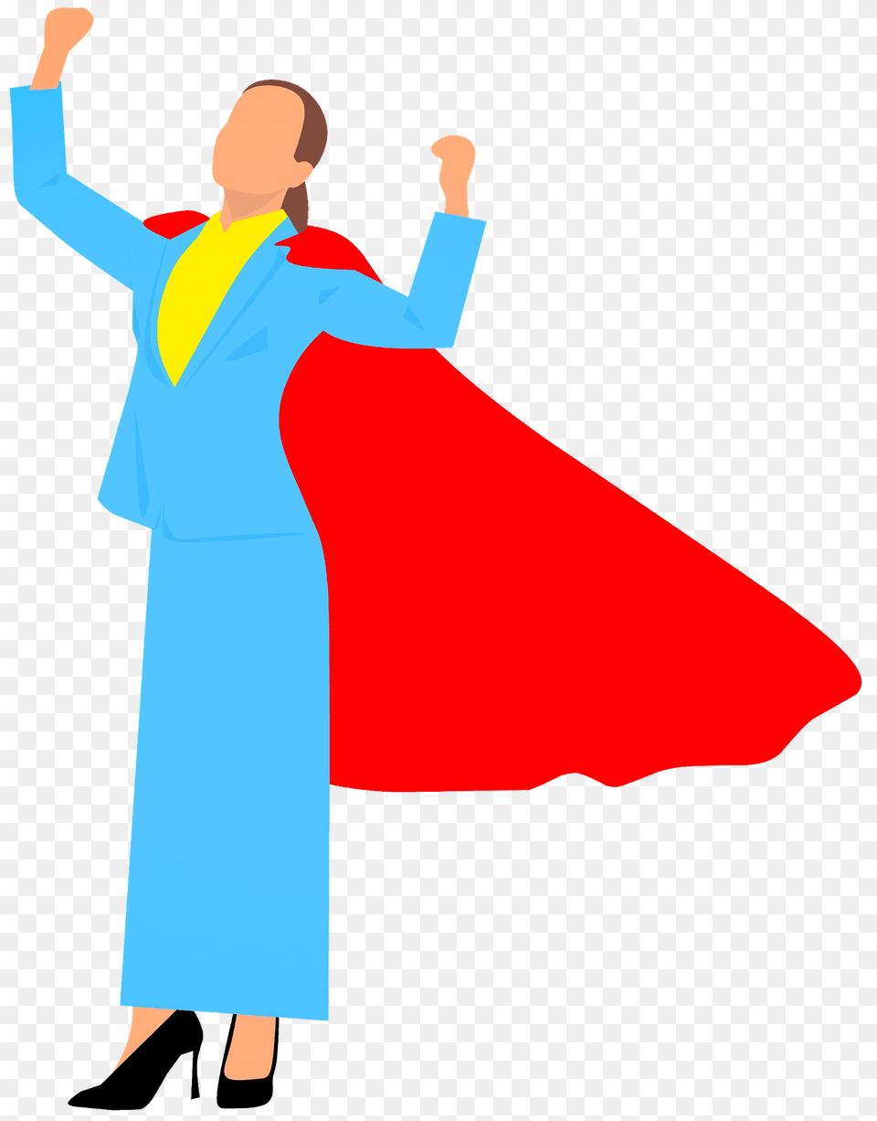 Business Hero Clipart, Cape, Clothing, Fashion, Formal Wear Free Png