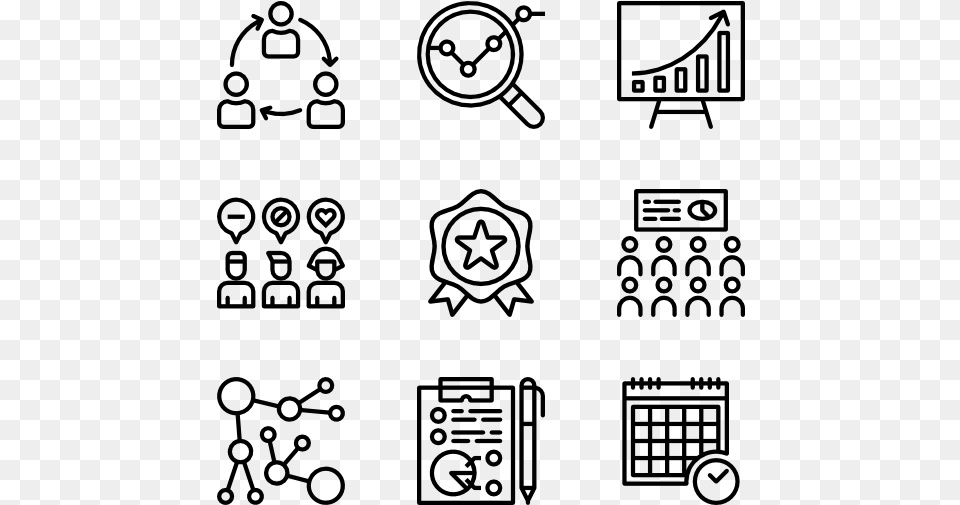 Business Hobbies Icon, Gray Free Transparent Png