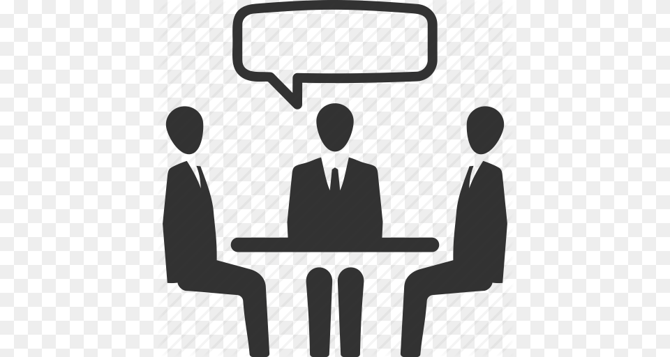 Business Icons, Crowd, Person, Conversation, Interview Free Png
