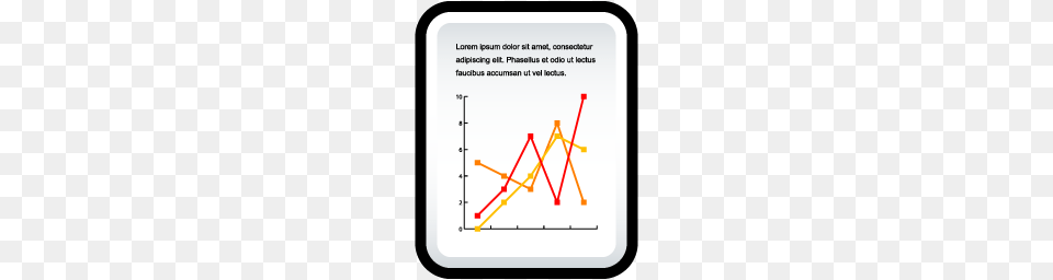 Business Icons, Chart, Line Chart Png