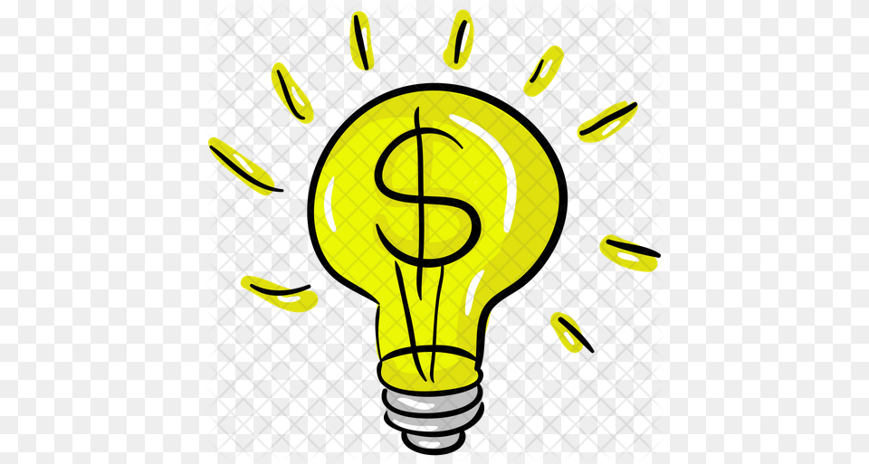 Business Idea Icon Illustration, Light, Lightbulb, Racket, Sport Free Png Download