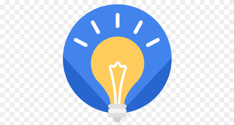 Business Idea Light Marketing Work Icon, Lightbulb, Disk Free Transparent Png