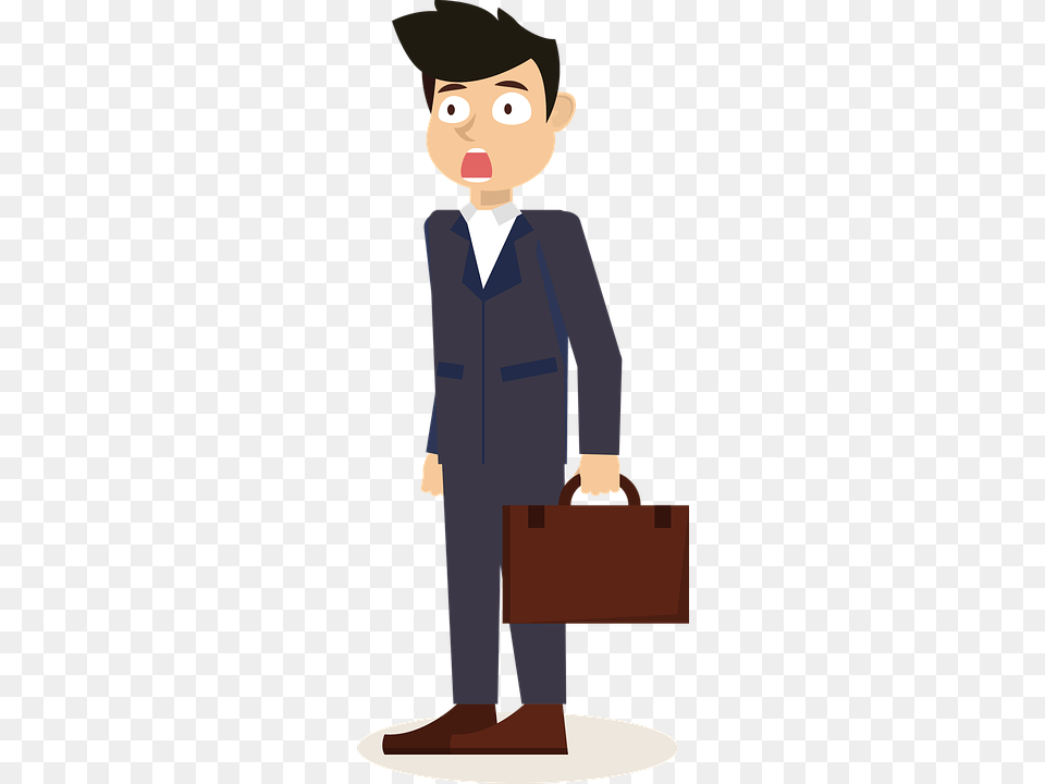 Business Man Formal Wear, Suit, Bag, Clothing Free Png