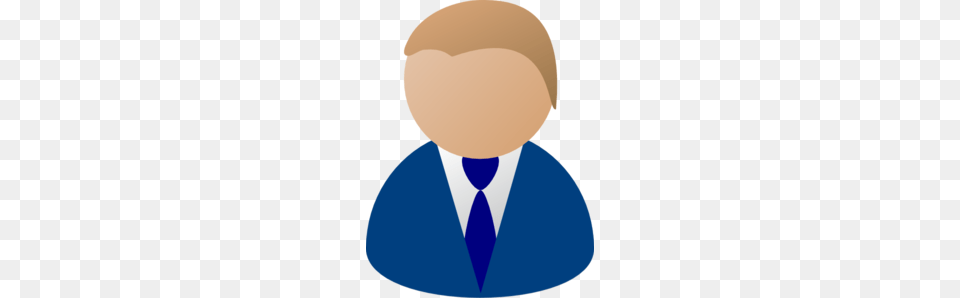Business Man Blue Tie Clip Art, Accessories, Formal Wear, People, Person Free Png