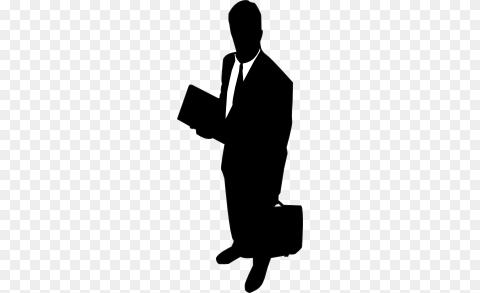 Business Man Clip Art, Accessories, Silhouette, Tie, Formal Wear Free Png Download