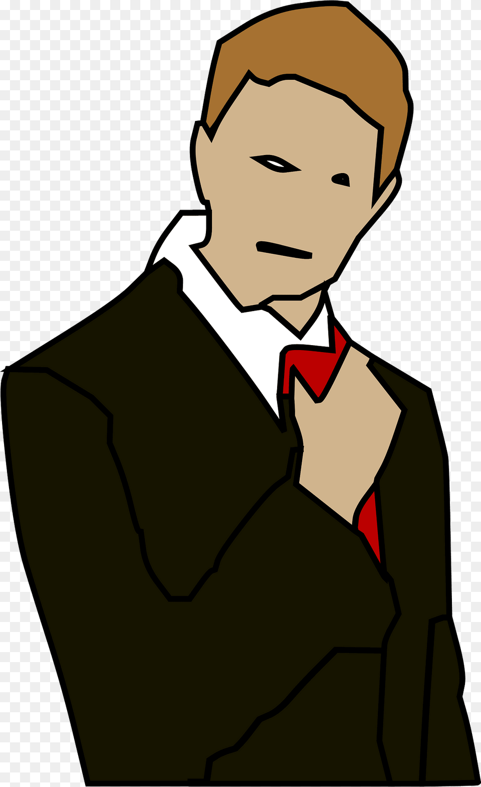 Business Man Clipart, Accessories, Tie, Suit, Tuxedo Free Png
