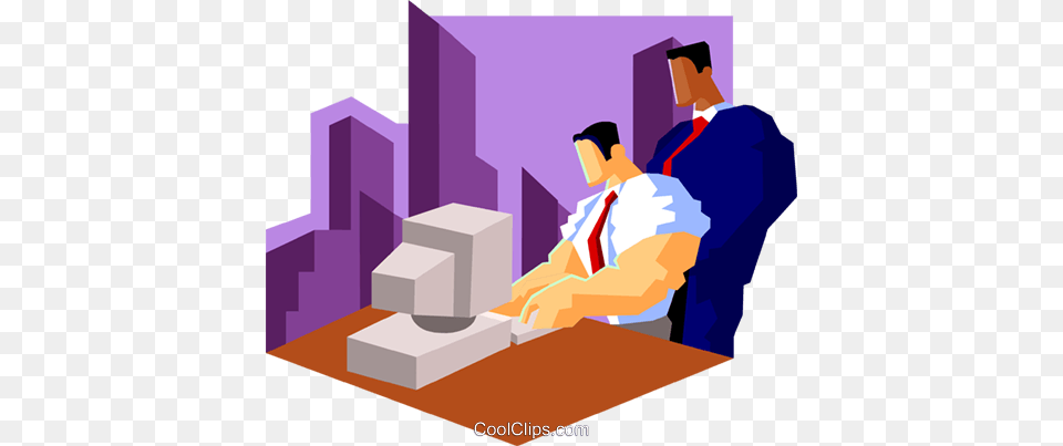 Business Man Observation Royalty Vector Clip Art Illustration, Ct Scan, Adult, Computer Hardware, Electronics Png