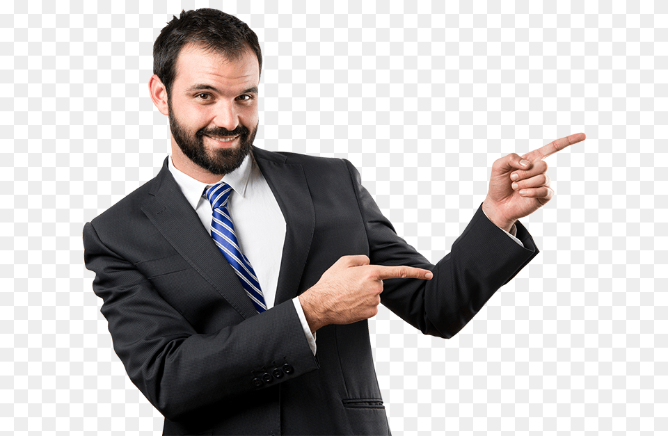 Business Man Pointing, Accessories, Suit, Person, Hand Png