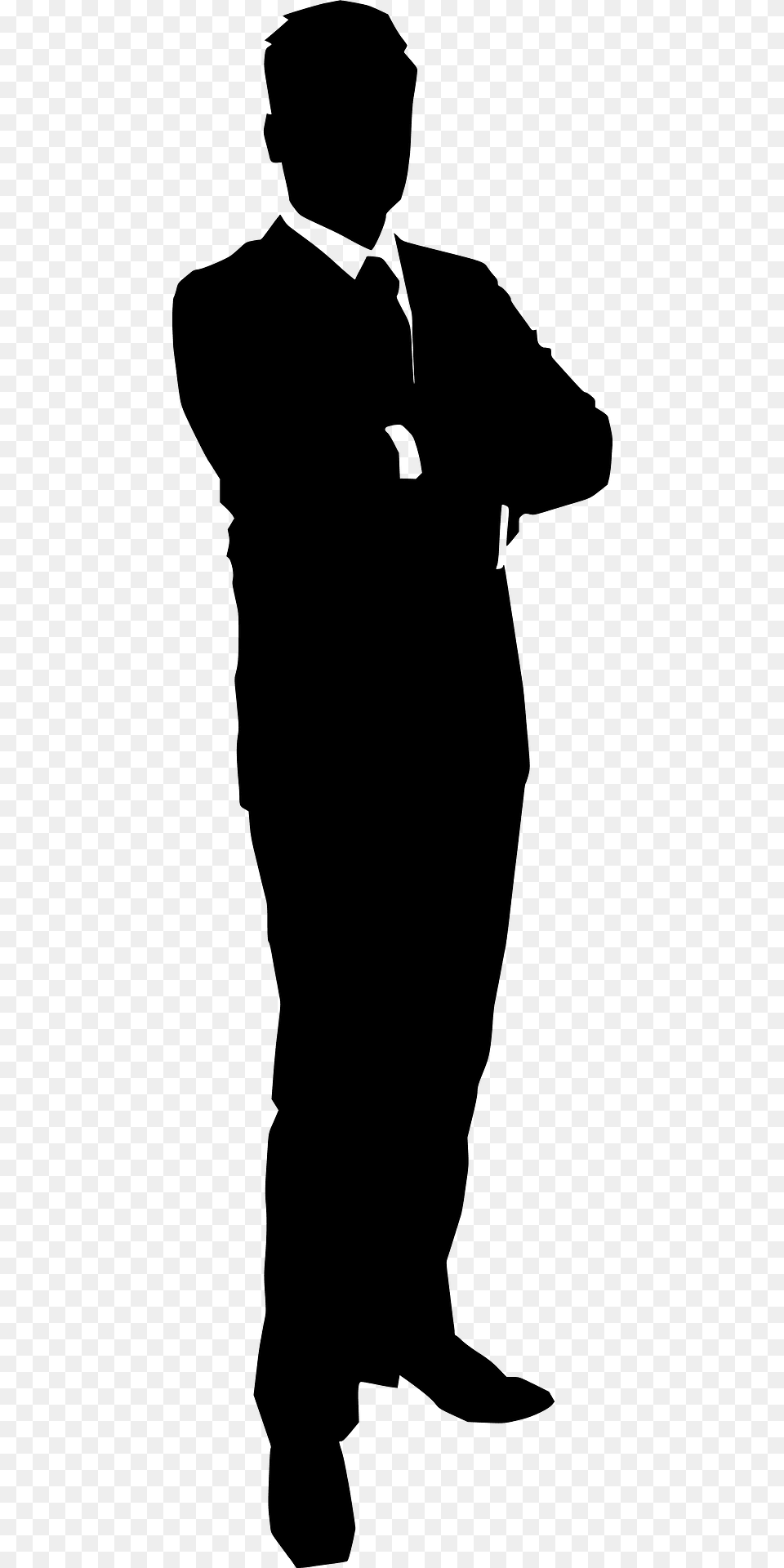 Business Man Silhouette, Accessories, Tie, Formal Wear, Clothing Free Png Download