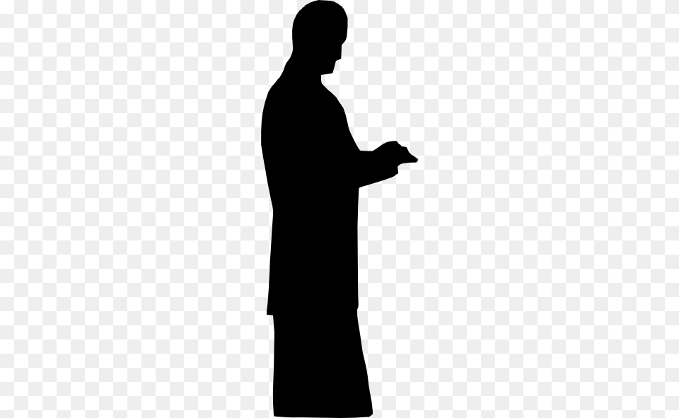 Business Man Standing Clip Art Vector 4vector Wwe Silhouette, Adult, Female, Person, Woman Free Png Download