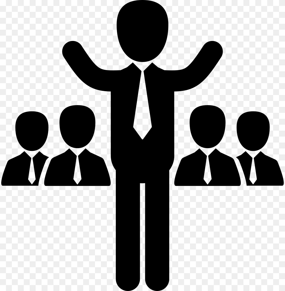 Business Meeting Group Businessman Icon, Stencil, Person, People, Formal Wear Png