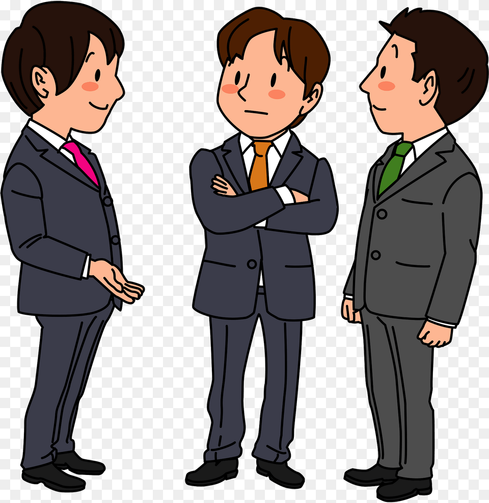 Business Men Are Talking Clipart Business Man Businessman Icon, Formal Wear, Clothing, Suit, Woman Png