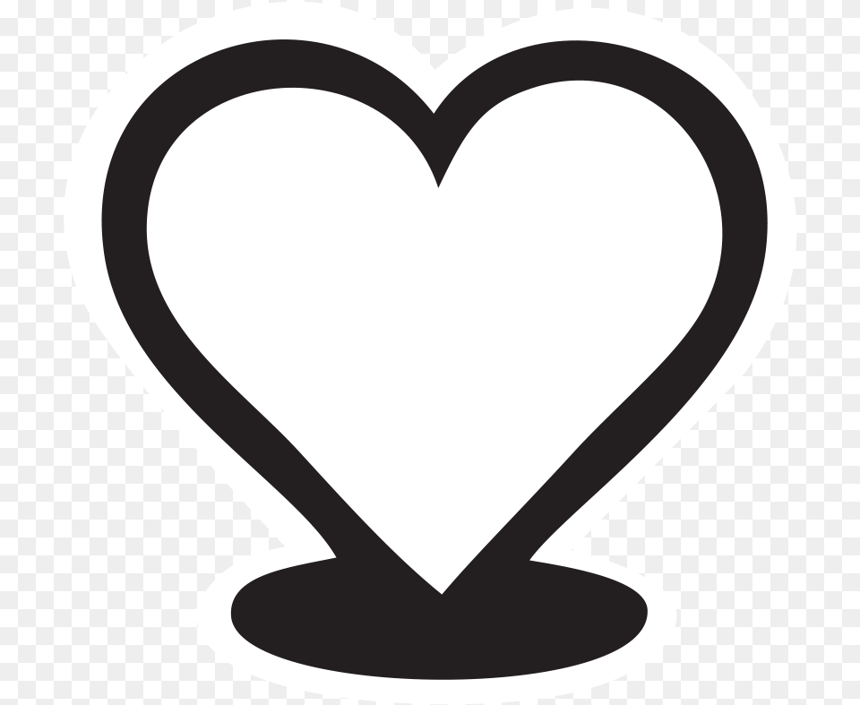 Business Model Canvas Customer Relationship Icon, Stencil, Heart, Smoke Pipe Free Png