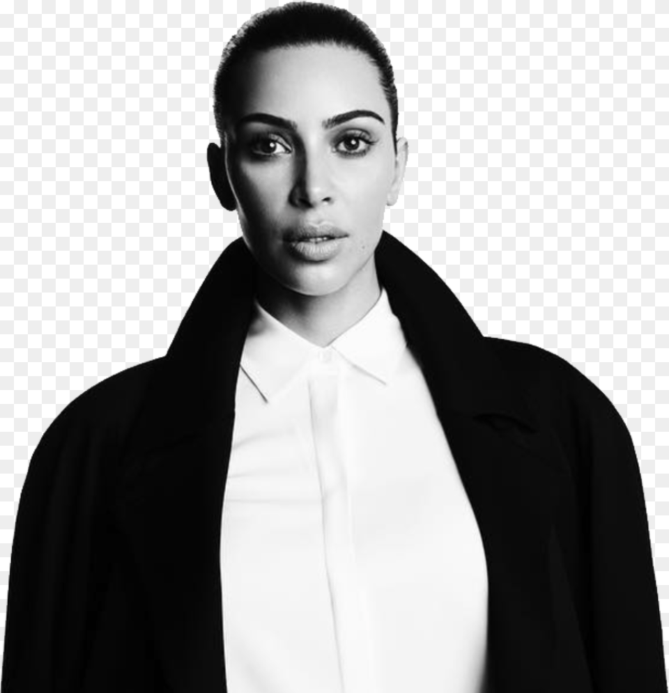 Business Of Fashion Kim Kardashian, Suit, Portrait, Clothing, Coat Png Image