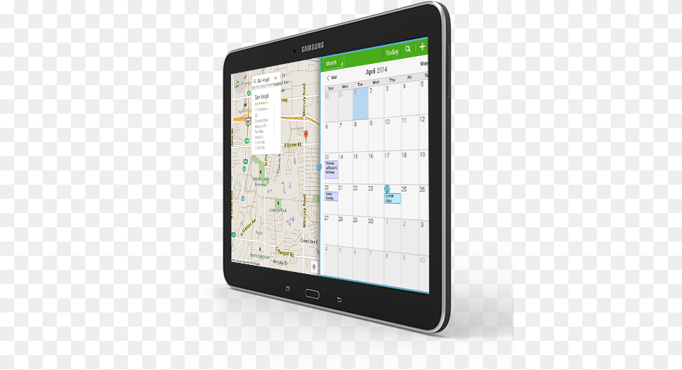 Business On The Go Tablet Computer, Electronics, Tablet Computer, Text, Calendar Free Transparent Png