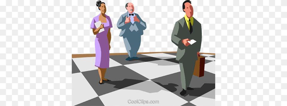 Business People As Chess Pieces Royalty Vector Chess Business, Woman, Person, Female, Coat Free Png Download