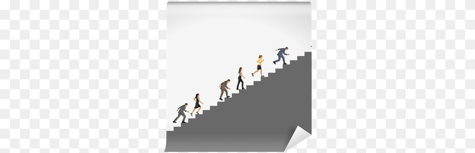 Business People Climbing High Stair Vector Graphics, Architecture, Staircase, Person, Housing Png Image
