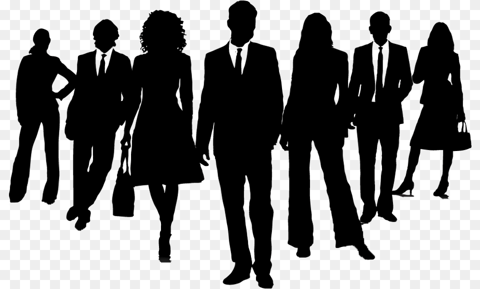 Business People Clipart, Silhouette, Clothing, Formal Wear, Suit Png