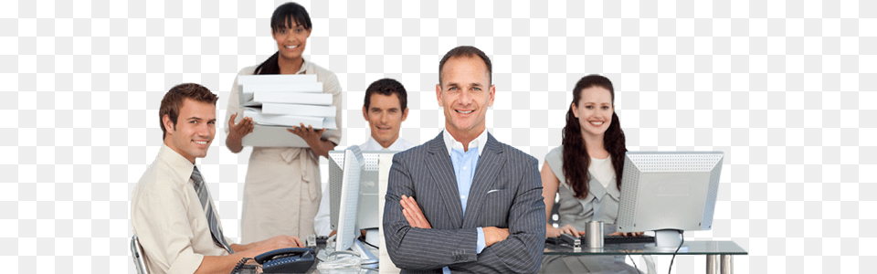 Business People Computer 1 Image People Using Computer, Person, Adult, Pc, Man Png