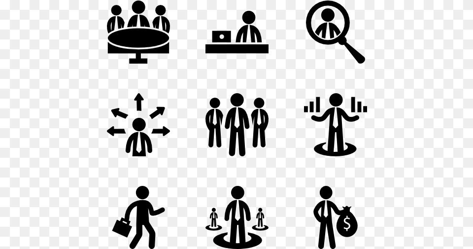 Business People Icon Business People Icons, Gray Png