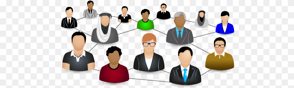 Business People Icons With No Sharing, Person, Indoors, Room, Seminar Png Image