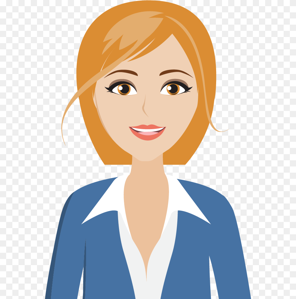 Business People Konfest Business Woman Cartoon, Adult, Person, Female, Comics Png Image