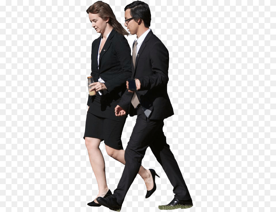 Business People Walking, Formal Wear, Suit, Tuxedo, Clothing Free Png Download