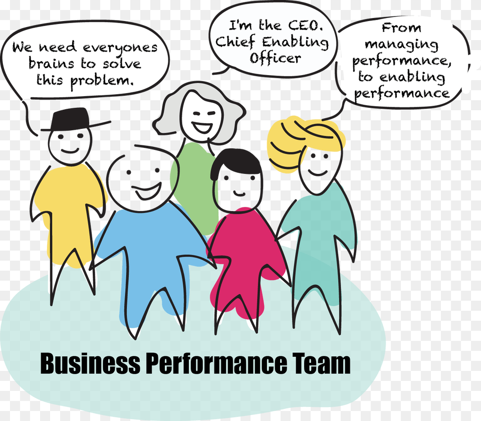 Business Performance Team Cartoon, Book, Comics, Publication, Baby Free Png