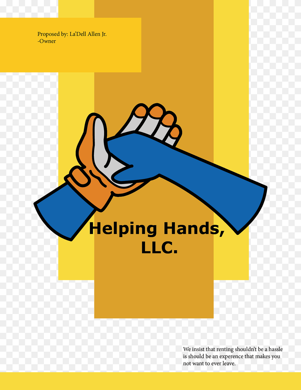 Business Proposal For Helping Hands Llc Graphic Design, Body Part, Hand, Person Free Transparent Png